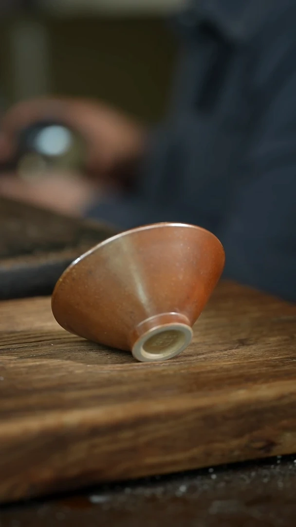 禅寂浪鬼柴烧-不退换主人杯