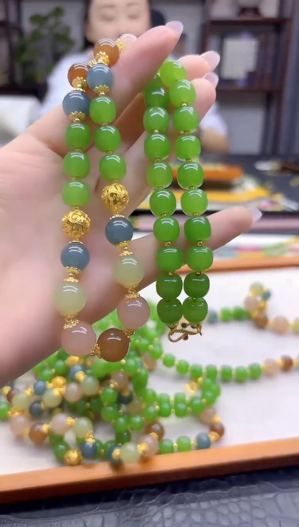 颈饰未镶嵌和田玉DIY款X802