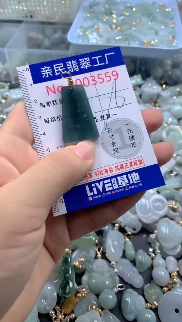 颈饰未镶嵌翡翠3559