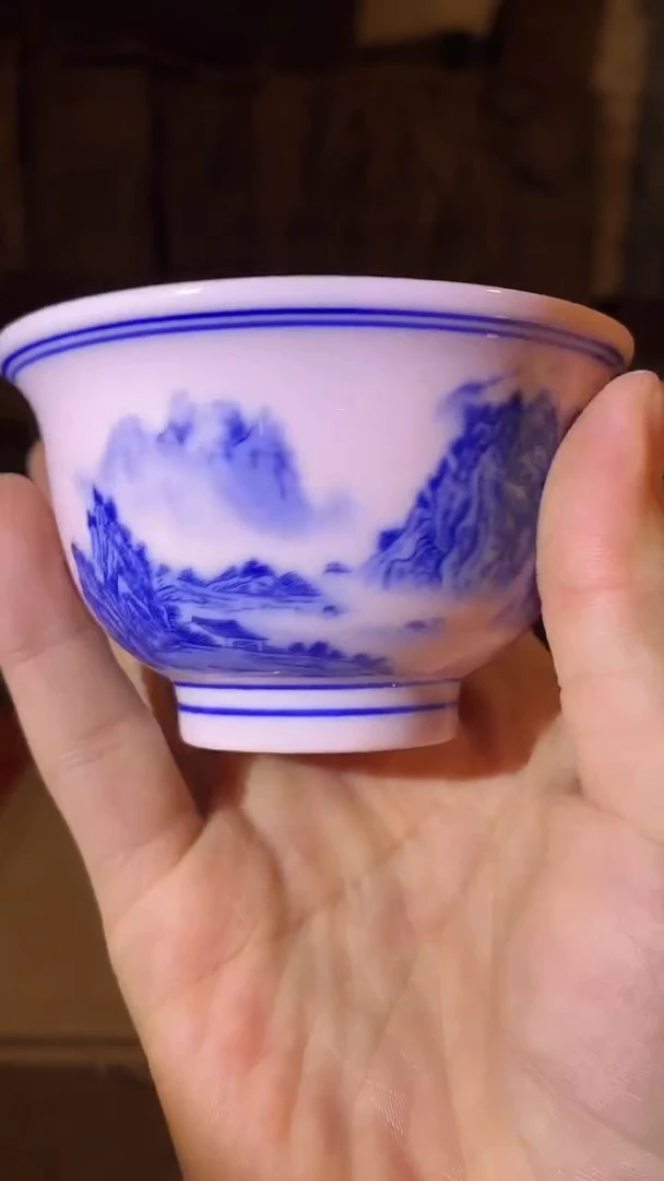 摆件瓷B50景德镇陶瓷摆件