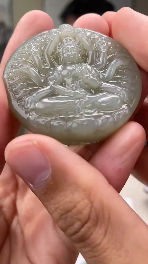 颈饰未镶嵌和田玉多样性拍一发一200097