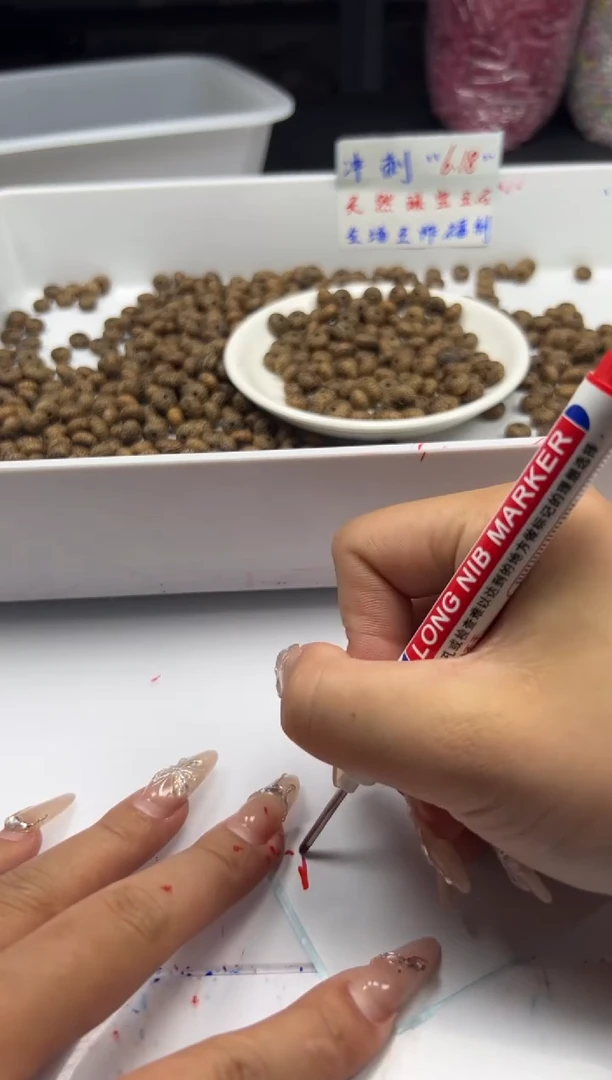 檀香木散珠w2833沉沉鼓珠9*6mm*20颗