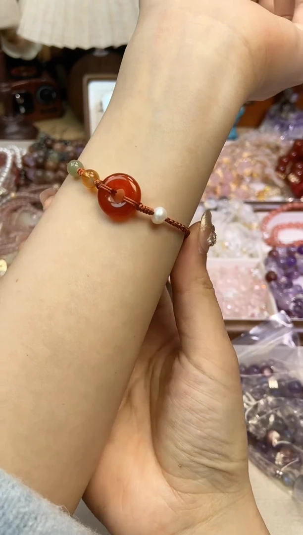 【闪购商品】玛瑙手饰未镶嵌5004手串