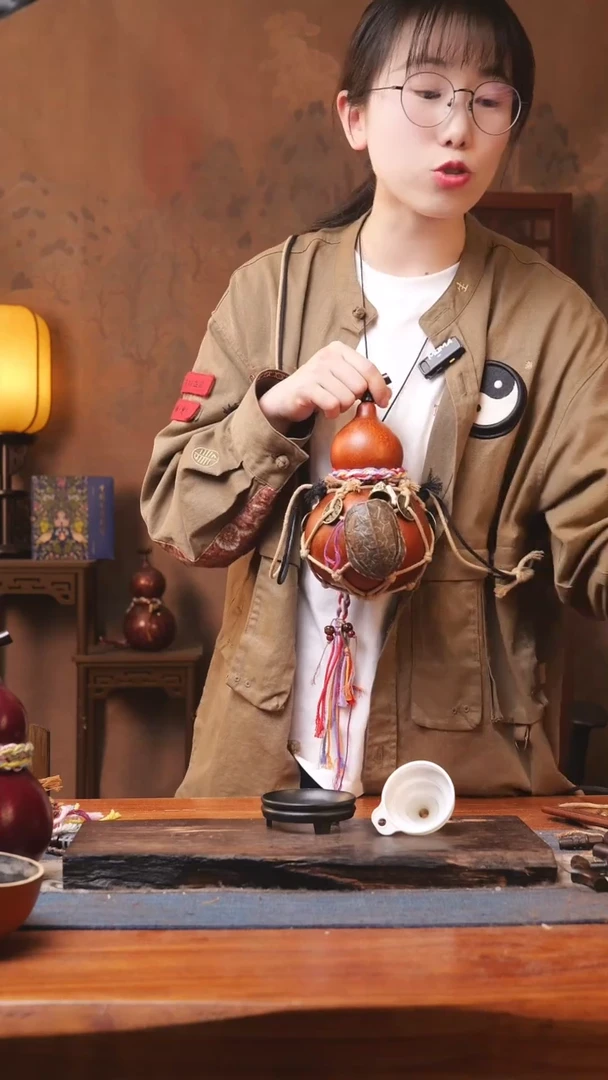 【闪购商品】151号精品大漆葫芦防腐防渗装水茶酒