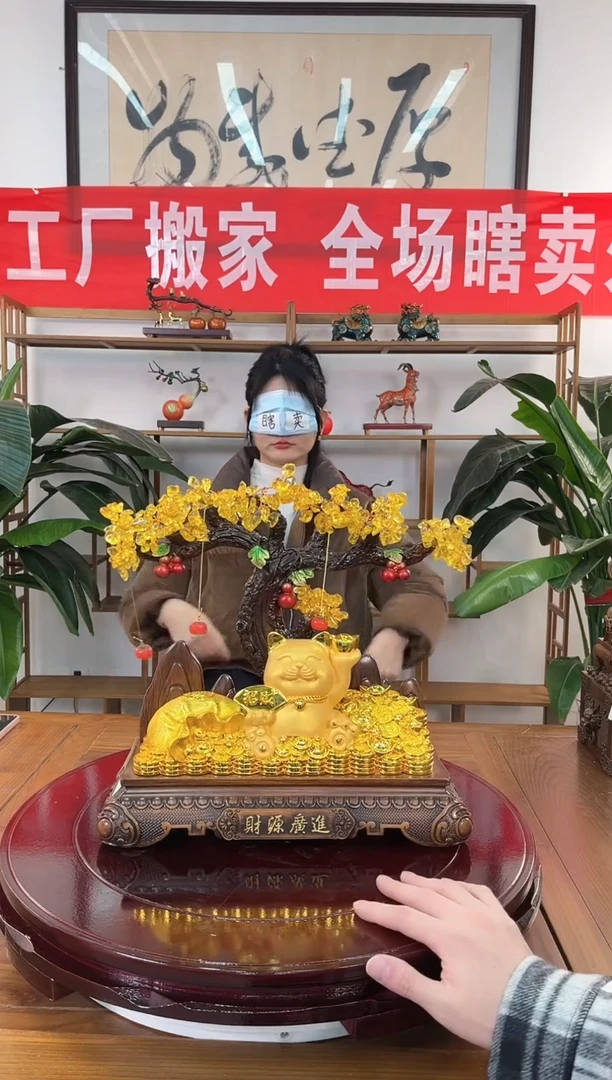 树脂树脂仓库搬家摆件清07