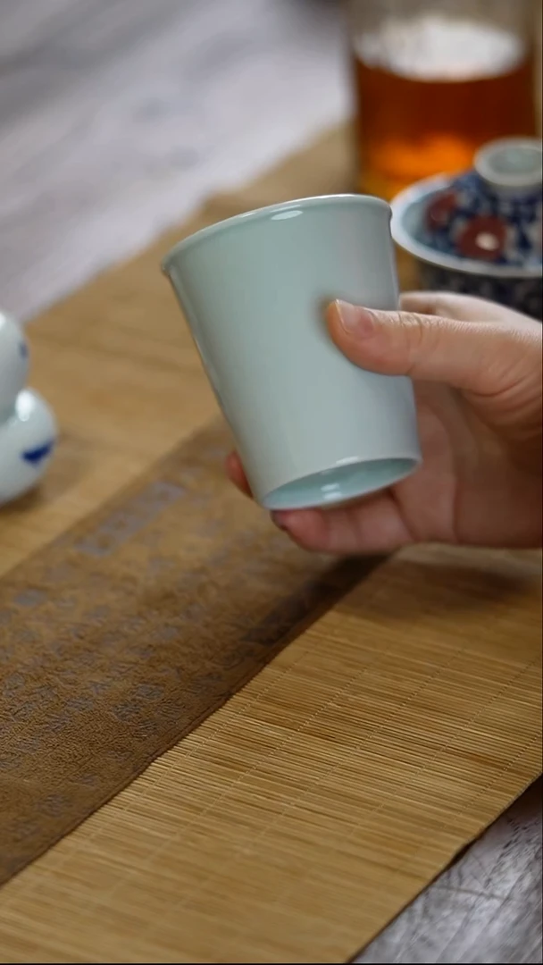 瓷景德镇纯手工可乐杯