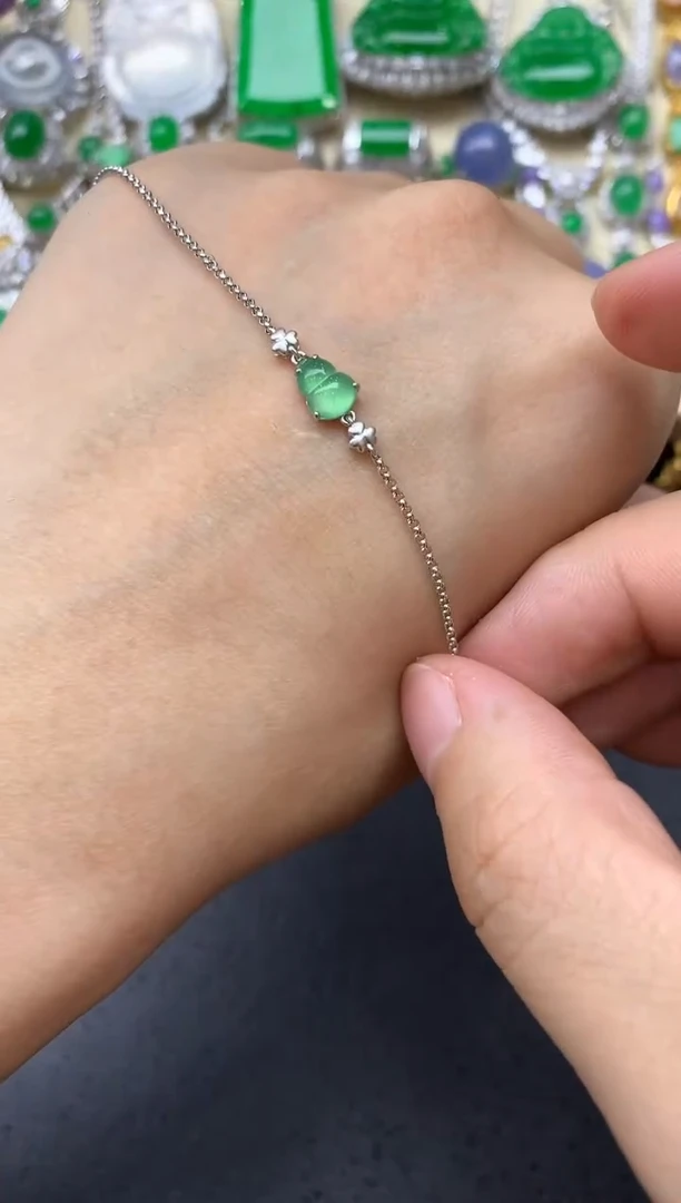未镶嵌手链翡翠262-中国好珍宝