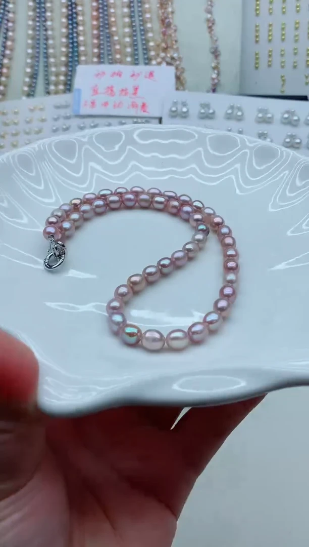 颈饰未镶嵌淡水珍珠多样性发其一