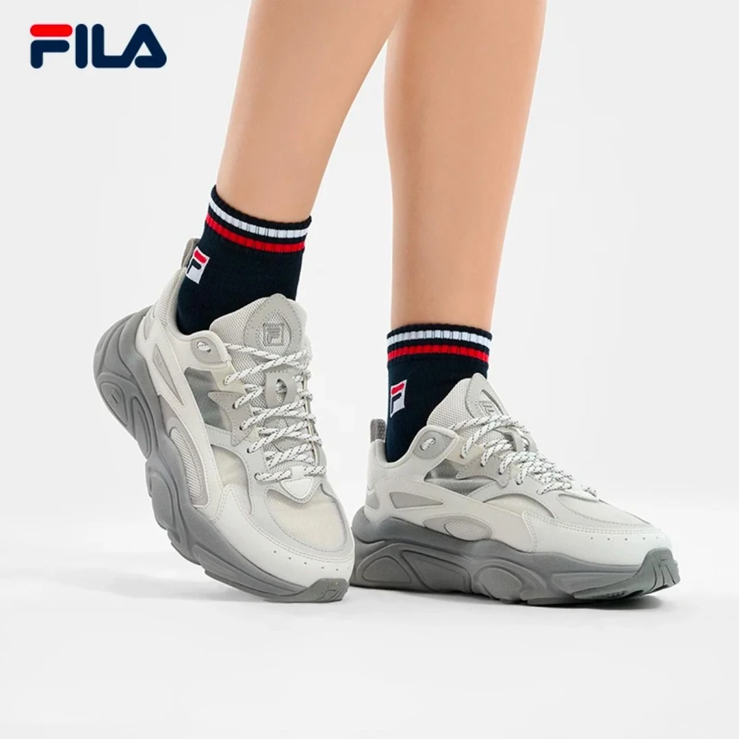 斐乐官方火星1S复古运动鞋男女鞋老爹鞋网面休闲鞋F12W422107