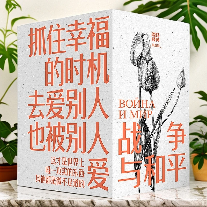 【磨铁】《磨铁经典第5辑：战争与和平》全4卷 列夫·托尔斯泰著
