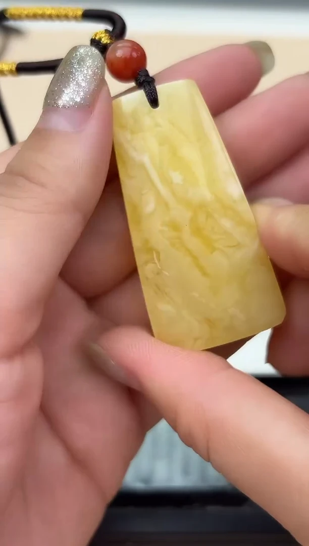 未镶嵌蜜蜡裸石蜜蜡吊坠