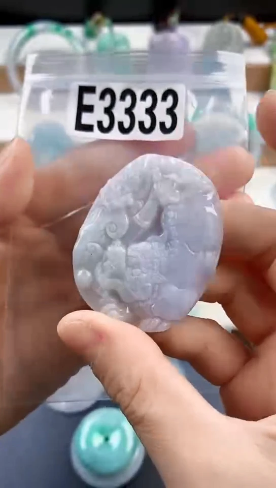 颈饰未镶嵌翡翠天然翡翠吊坠挂件
