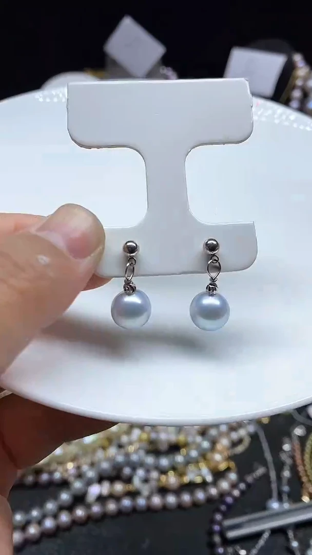 【闪购商品】淡水珍珠耳饰未镶嵌多人