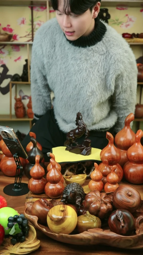 花梨木类木雕款海*专属链接