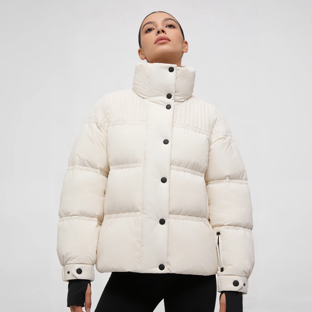 BBJ Studios｜"山野雪场"冬季户外滑雪加厚保暖90白鹅绒羽绒服807