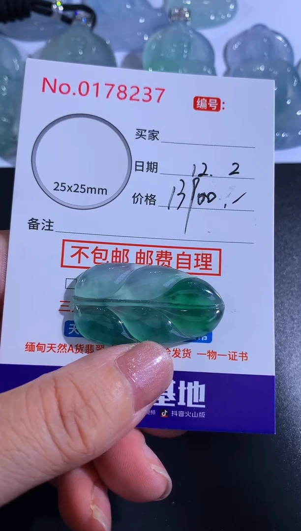 颈饰未镶嵌翡翠丽***啦！