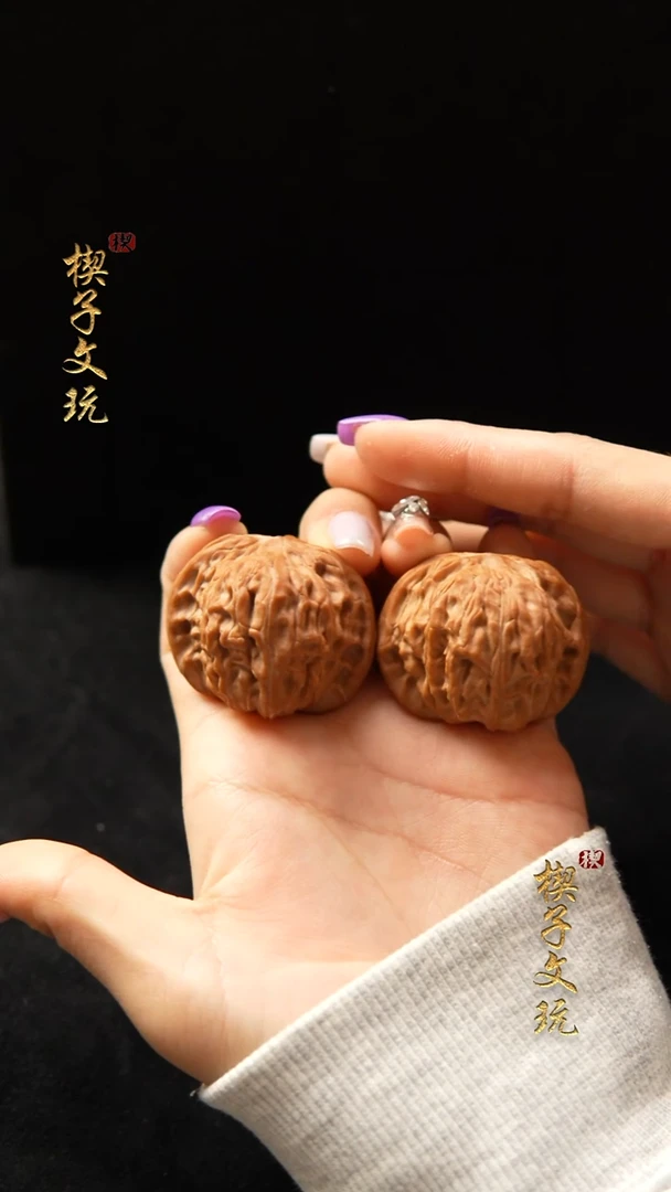 把件文玩核桃正磨40尺