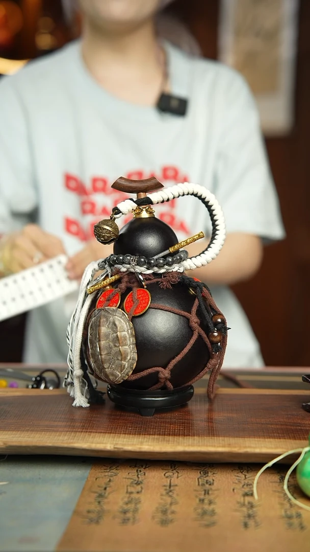 157号600ml左右非遗大漆酒葫芦