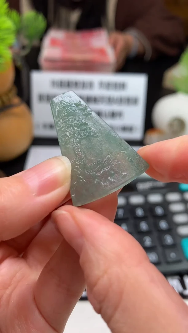 未镶嵌定制翡翠✨*月---125938