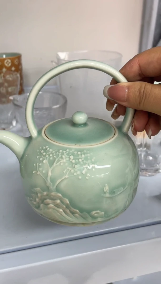 慧仙青瓷全手特价福利 微瑕 慧仙青瓷