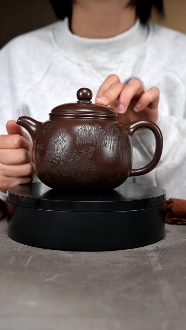 茶壶紫砂容量600