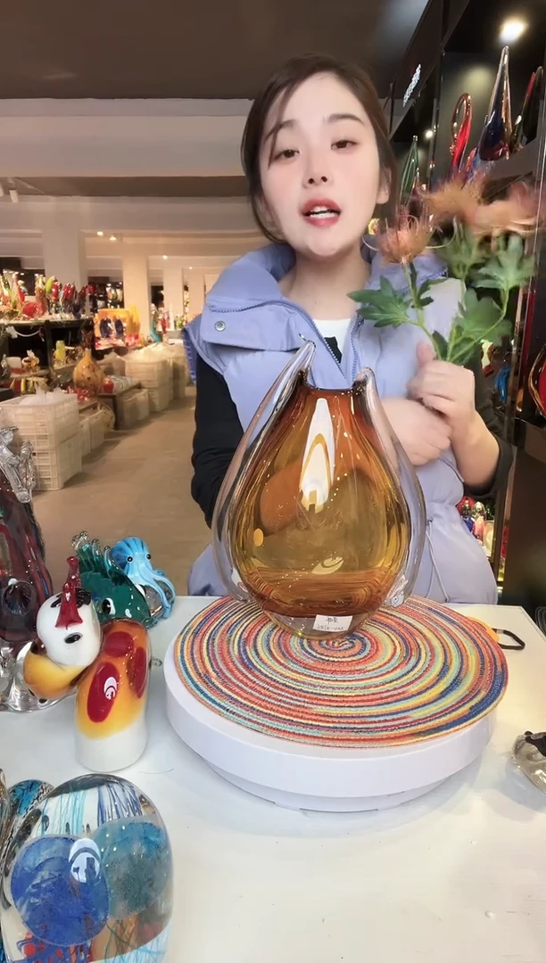 【闪购商品】茶盏琉璃摆件家居摆件