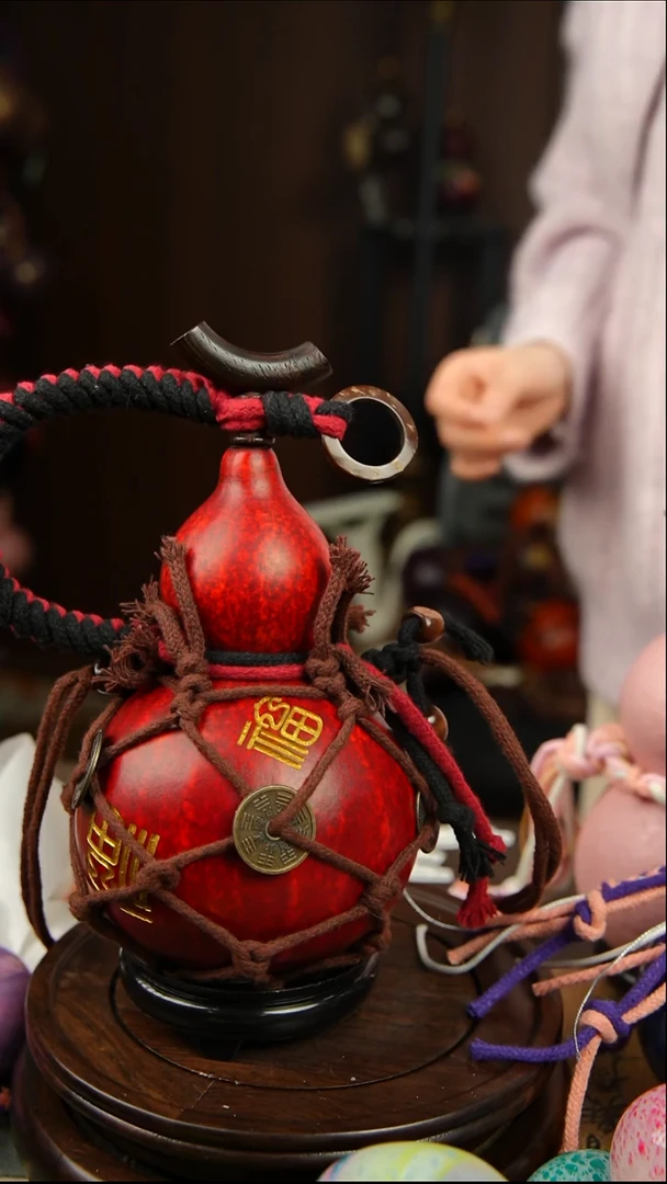 216号500ml左右非遗大漆酒葫芦