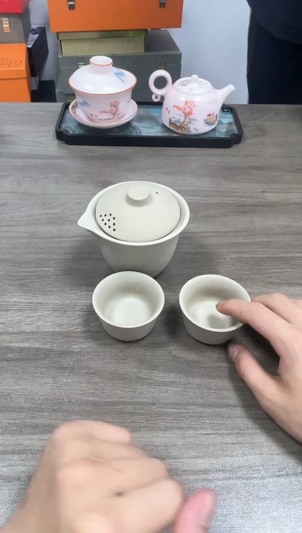 摆件 青韵瓷华陶瓷854