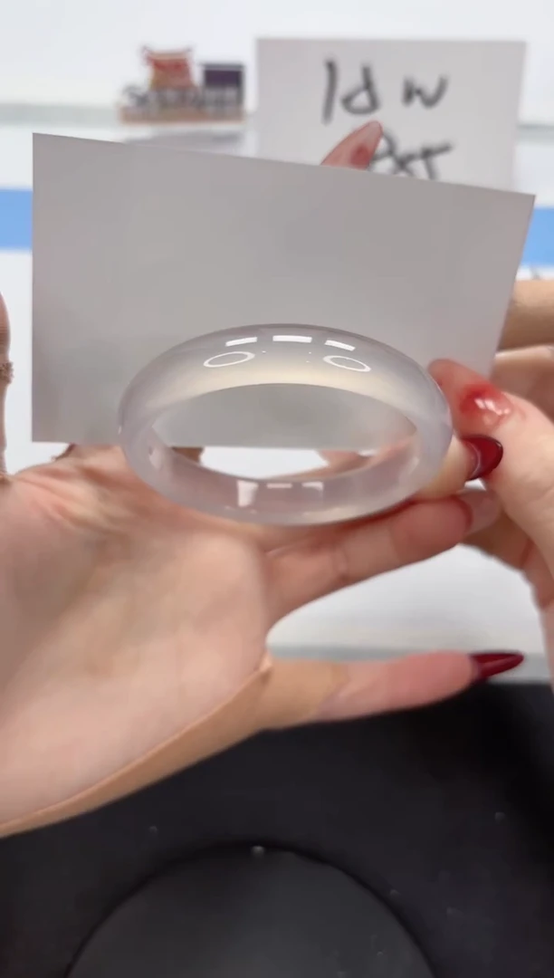 【闪购商品】石英质玉手镯未镶嵌A264-53.8