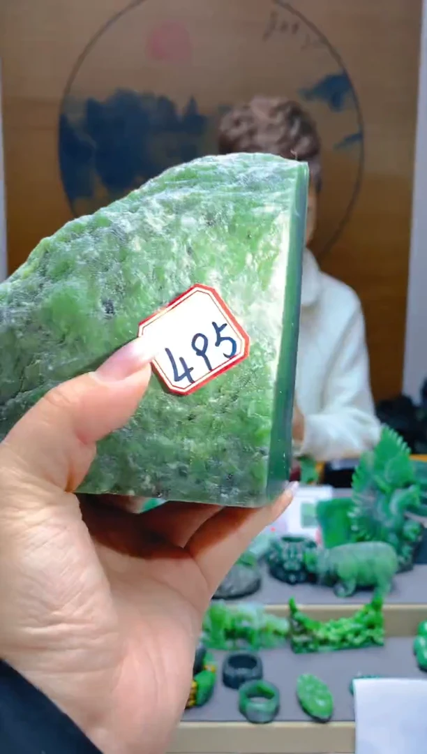 【闪购商品】和田玉（碧玉）珠宝半成品未镶嵌1