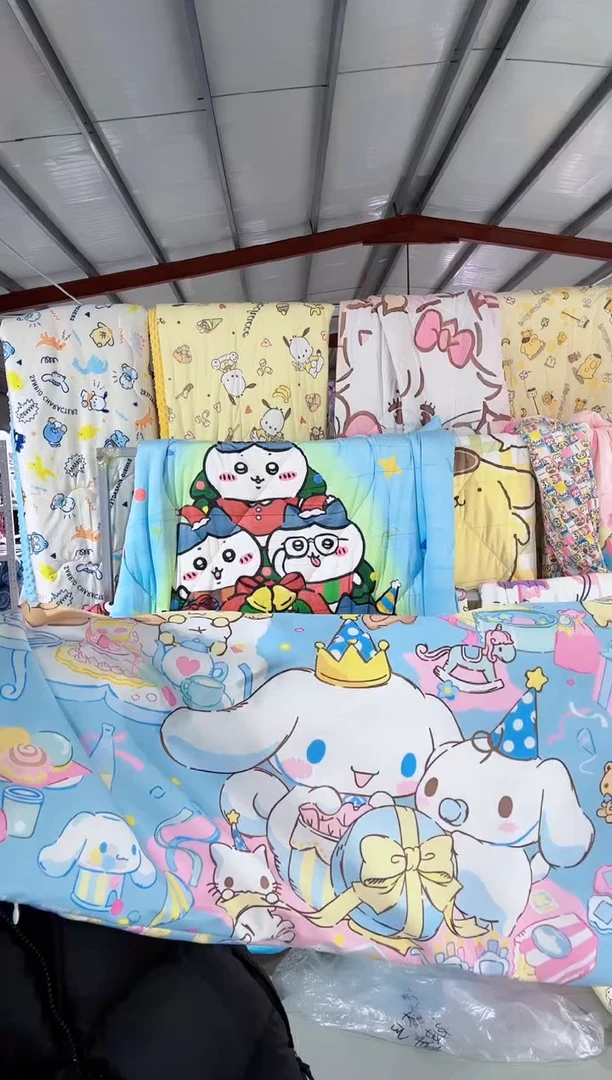 48*74绒枕套一对