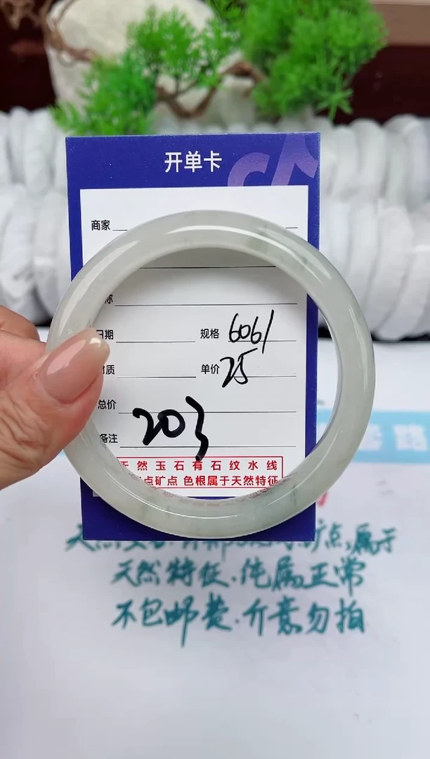 【闪购商品】石英质玉手镯未镶嵌203