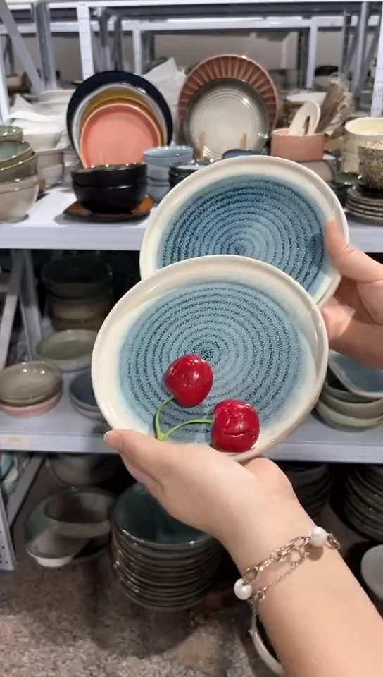 【闪购商品】瓷片外贸尾货瑕疵满20包邮X2 DS小碟子