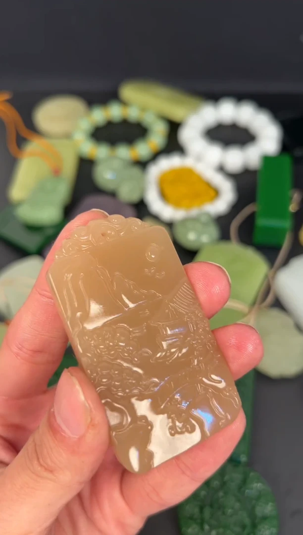颈饰未镶嵌和田玉时来运转直播间专属链接