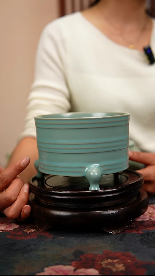 瓷片原产地原矿釉汝瓷