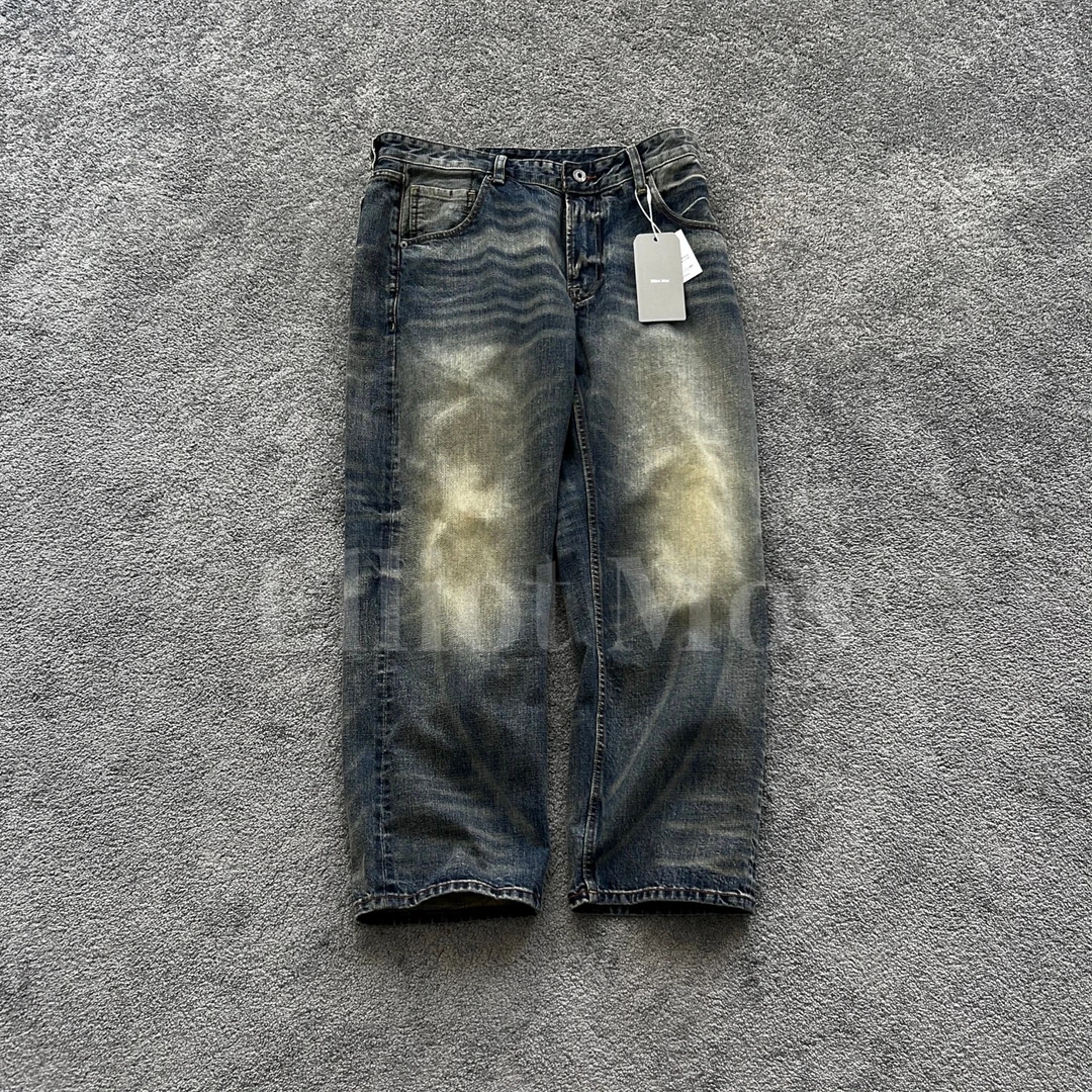 Elliot Mos内华达复古水洗~Washed Jeans 猫须赤耳蓝边牛仔裤1132