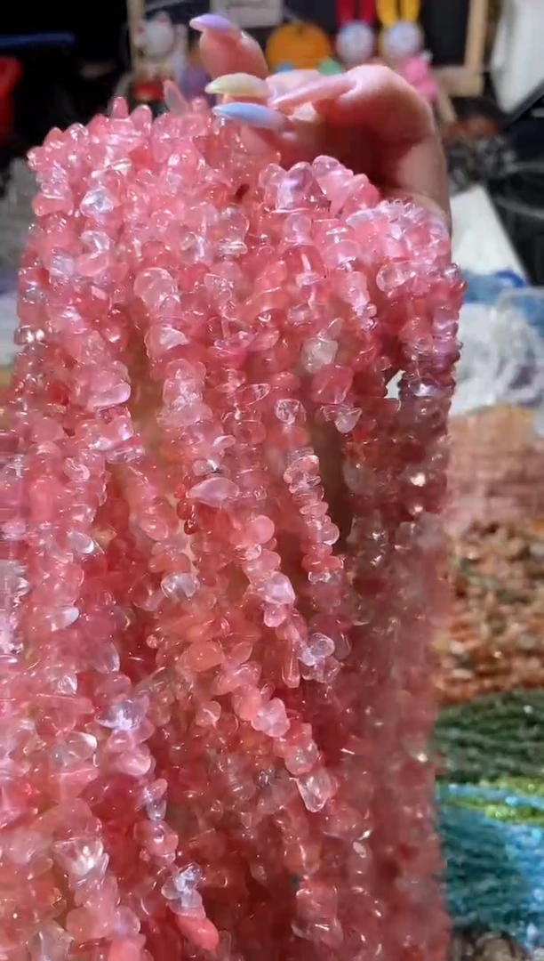 水晶珠宝半成品未镶嵌西瓜