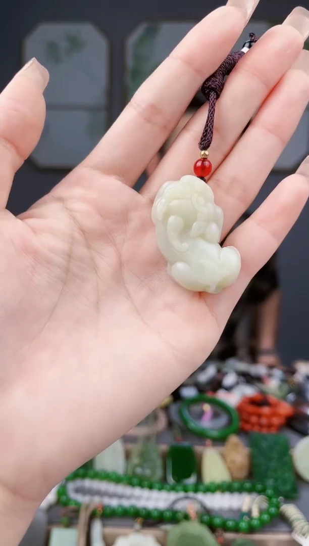 和田玉未镶嵌颈饰多样性发货拍一单发一个