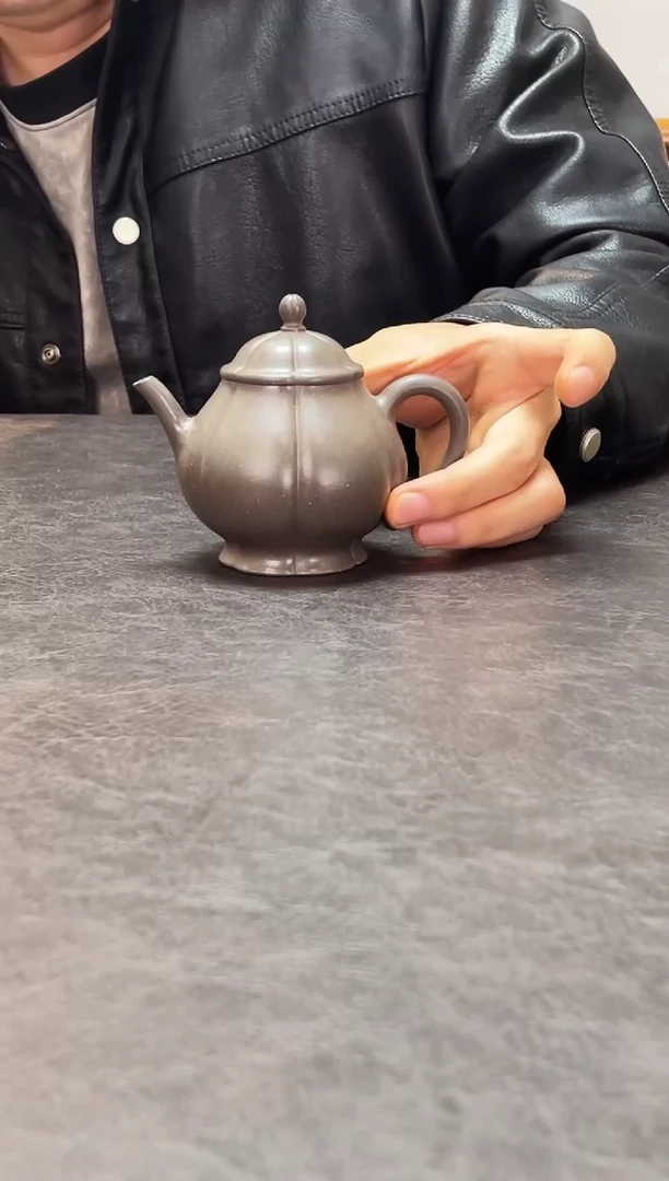 茶壶紫砂筋纹莲池古式