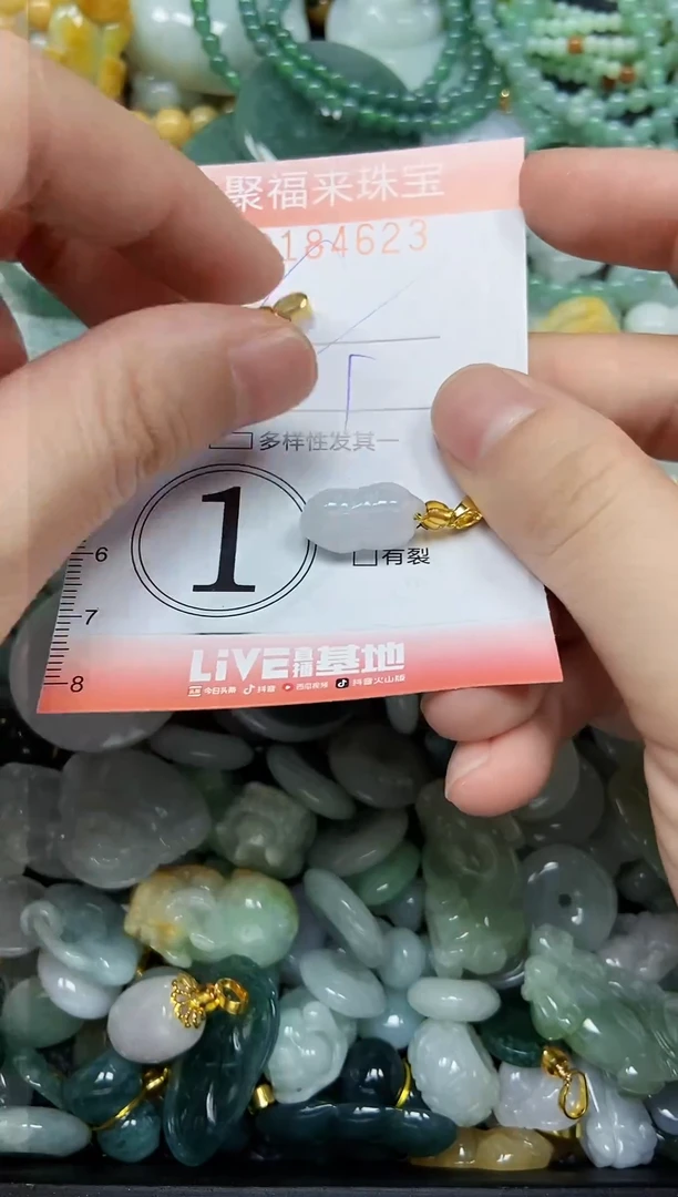 翡翠未镶嵌颈饰闪购0184623多样性发其一