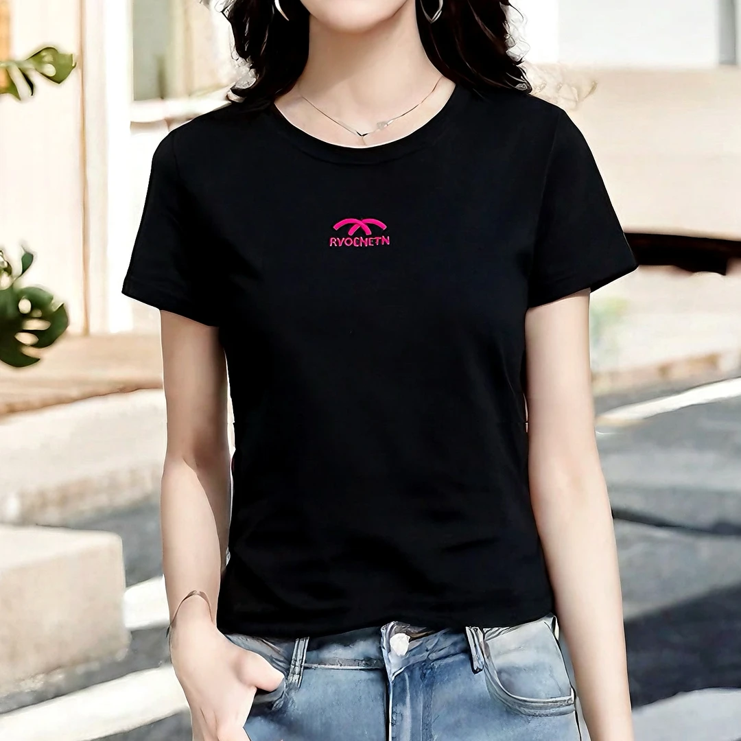 【吴姐定制】73017新款上新比特棉夏季短袖T恤YX