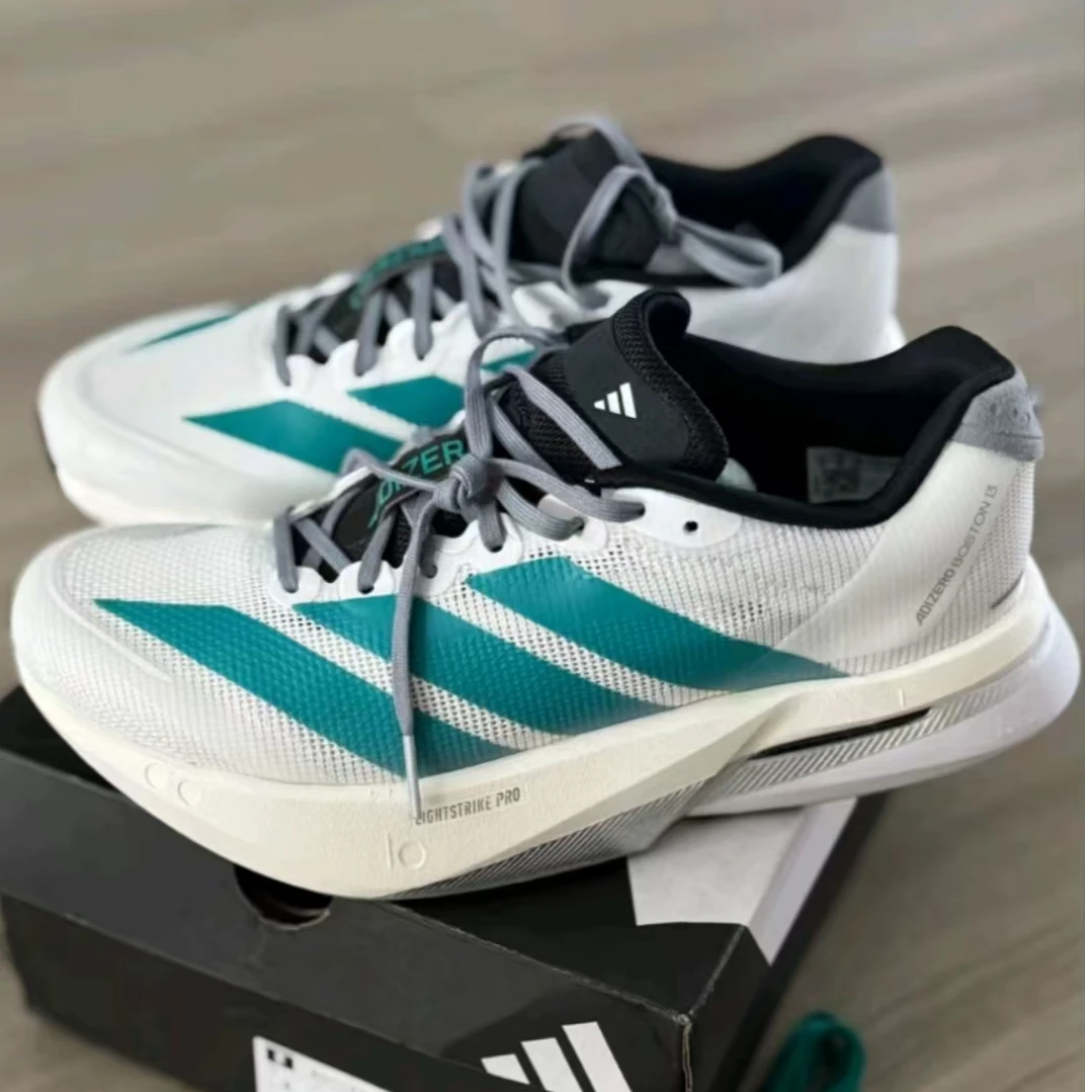 ADIZERO BOSTON 13 超轻缓震回弹训练备赛专业竞训跑鞋JR4791