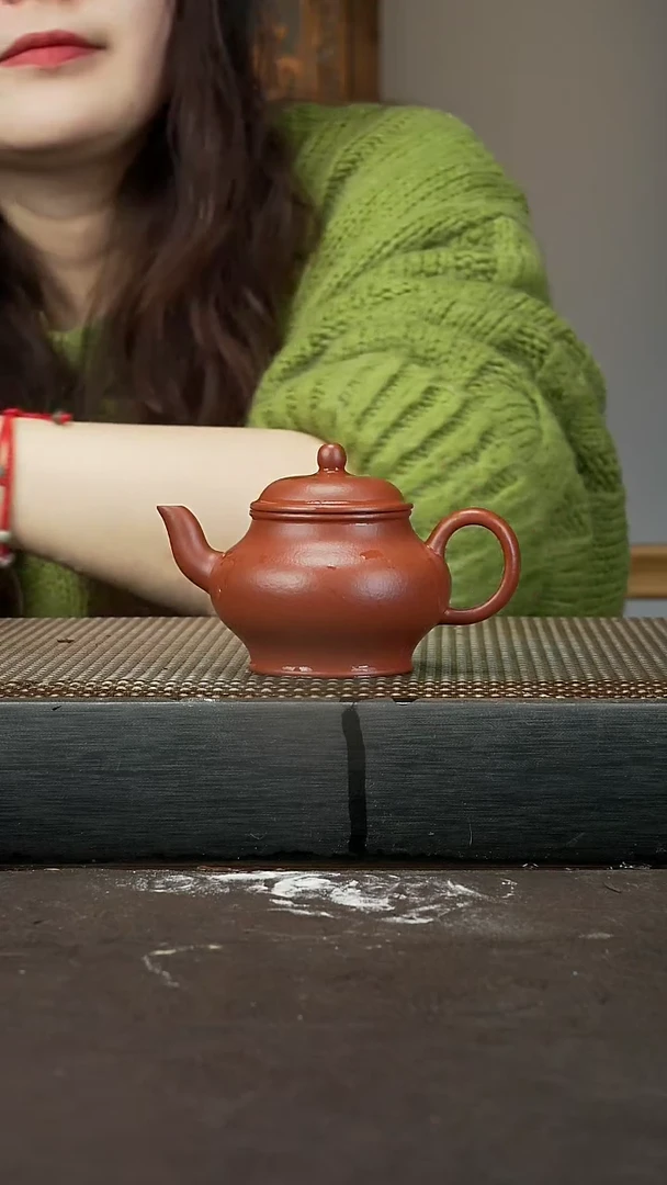 【闪购商品】紫砂茶壶朱泥 高灯 130cc 027