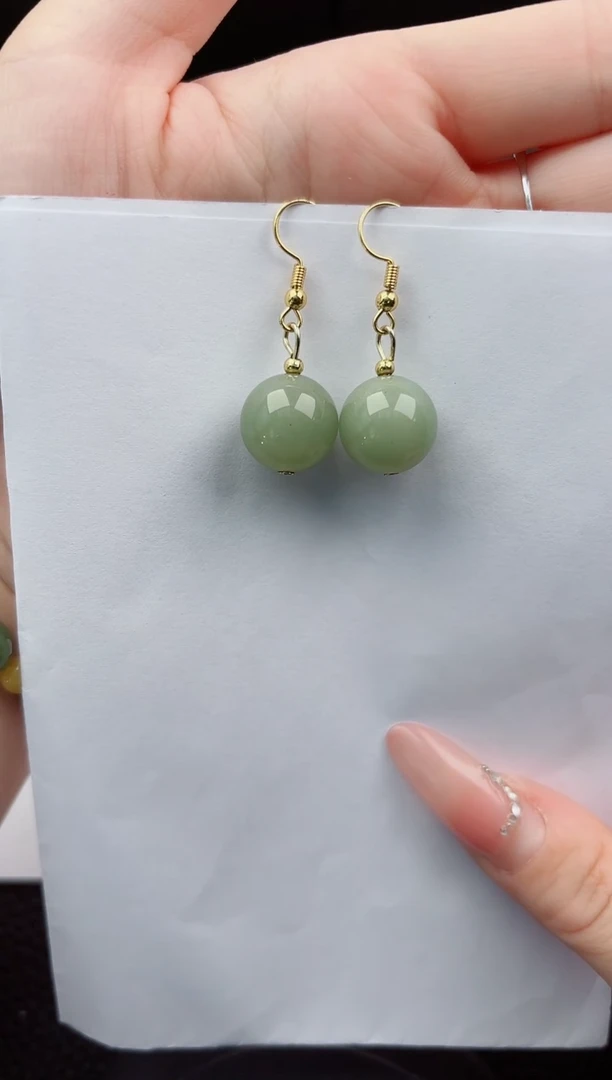 未镶嵌东陵石耳坠嗨购微色差T