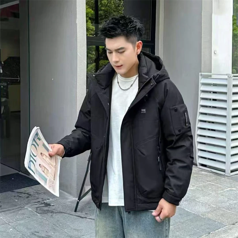 #冬季新款潮流韩版时尚保暖加厚外套（无水洗标）36101