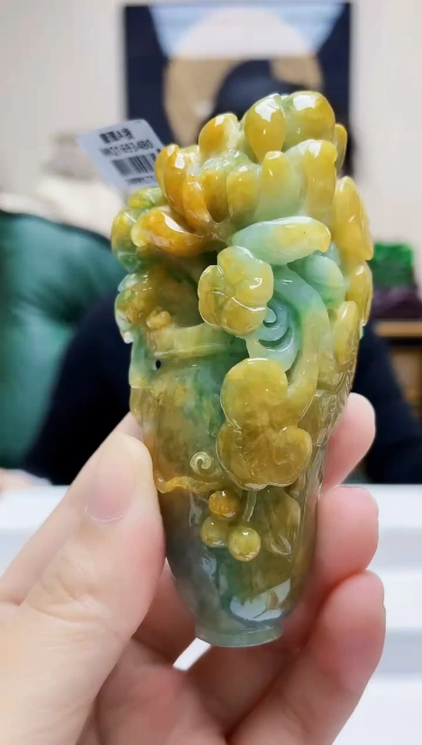 未镶嵌定制翡翠吊坠157