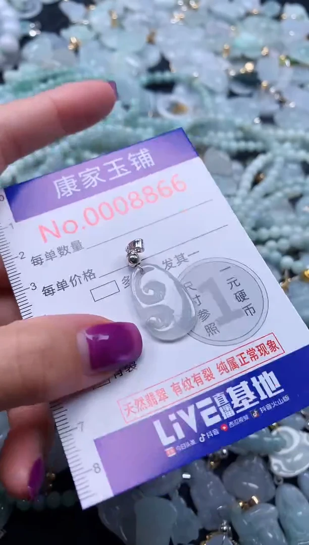 颈饰未镶嵌翡翠8866