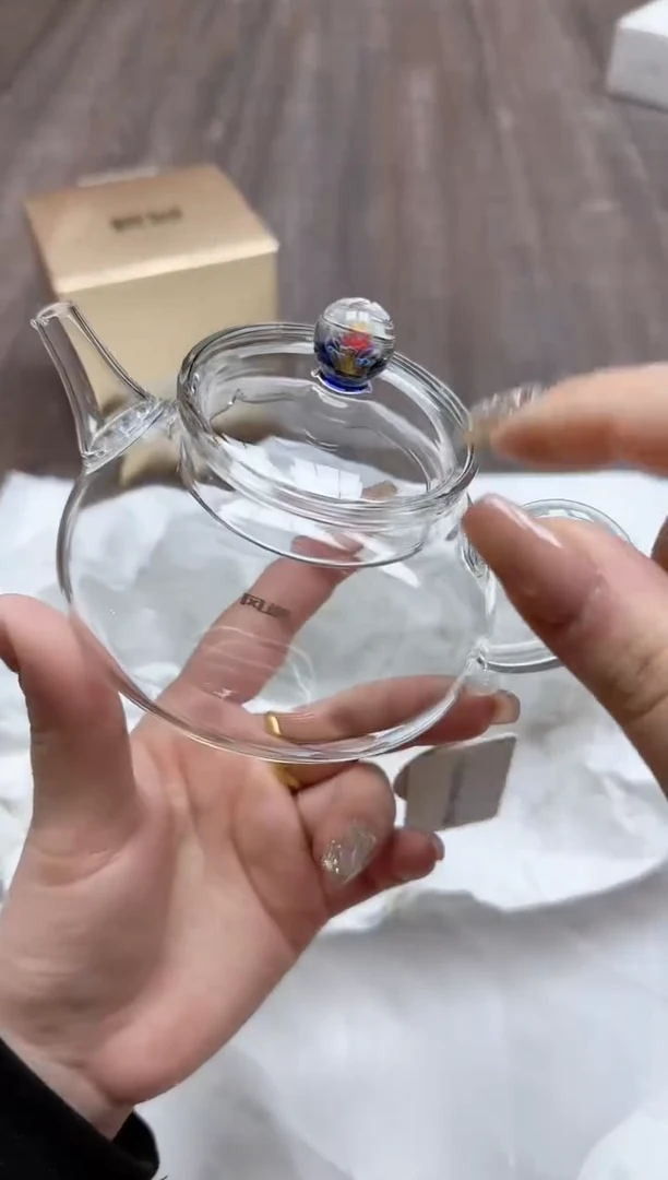 【闪购商品】其他风谜花语喜乐壶透明色