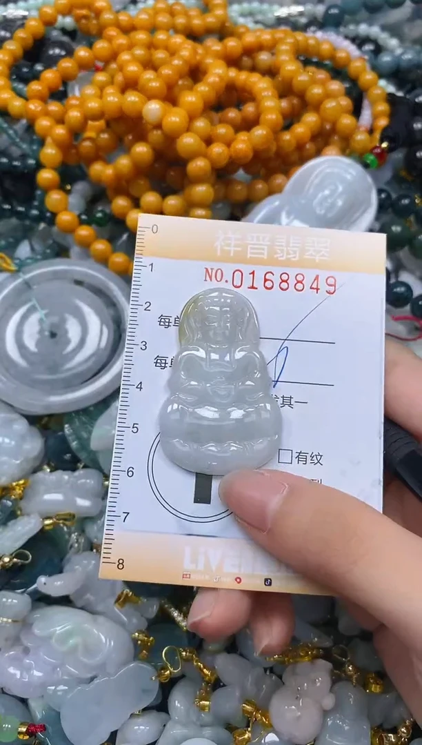 翡翠未镶嵌颈饰闪购0168849