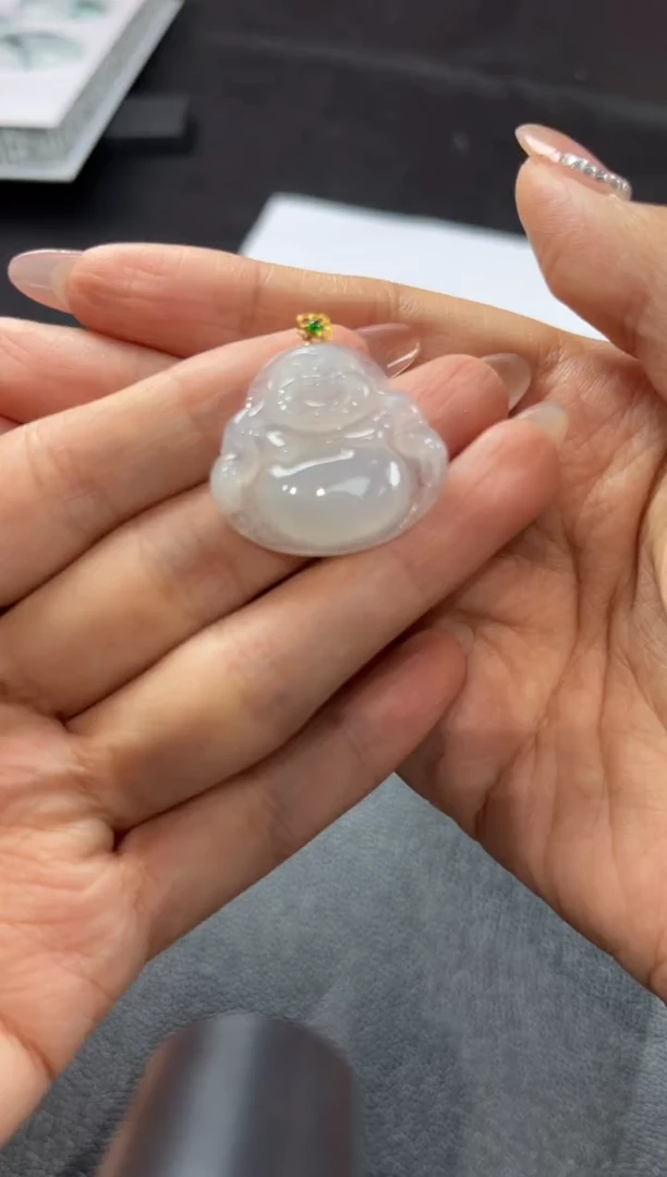 翡翠未镶嵌项链多样性发一件